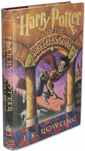 J.K. Rowling Signed First U.S. Edition of ''Harry Potter and the Sorcerer's Stone'' -- Signature Certified by Beckett